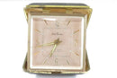 Vintage Seth Thomas 8 Days Seven Jewel Travel Alarm Clock for Parts — front view