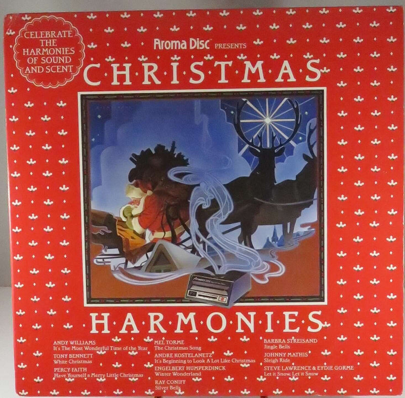 Christmas Harmonies Presented by Aroma Disc CBS Records Q18403 Vinyl LP