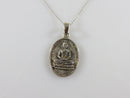 Vintage Sterling Silver Traditional Buddha Pendant Meditation Healing Buddha product image for Just Stuff I Sell, clear front view, neutral background, original listing photo, optimized descriptive alt text, centered composition variant 2
