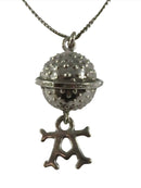 Frank Juhls Kautokeino Norway Ave Maria 830 Silver Necklace & Pendant — Sterling Silver, Silver — front view