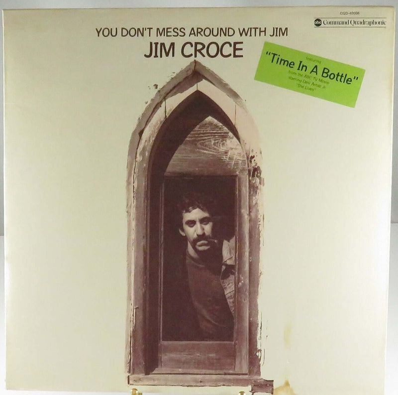 Jim Croce You Don't Mess Around With Jim 1974 ABC Records Quadraphonic CQD-40006 Vinyl LP