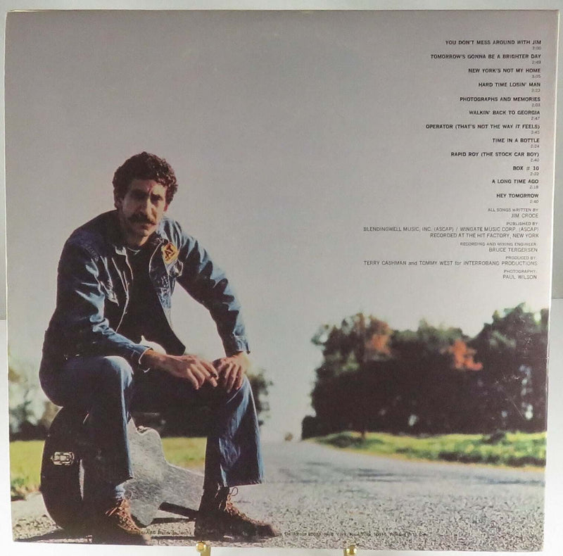 Jim Croce You Don't Mess Around With Jim 1974 ABC Records Quadraphonic CQD-40006 Vinyl LP