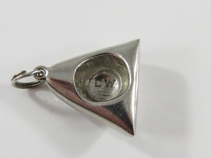 Vintage Sterling Silver Colonial Paul Revere Hat Charm CW Sterling