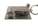 Vintage 1965 Sterling Silver Ranch Style House Charm — Sterling Silver, Silver — front view