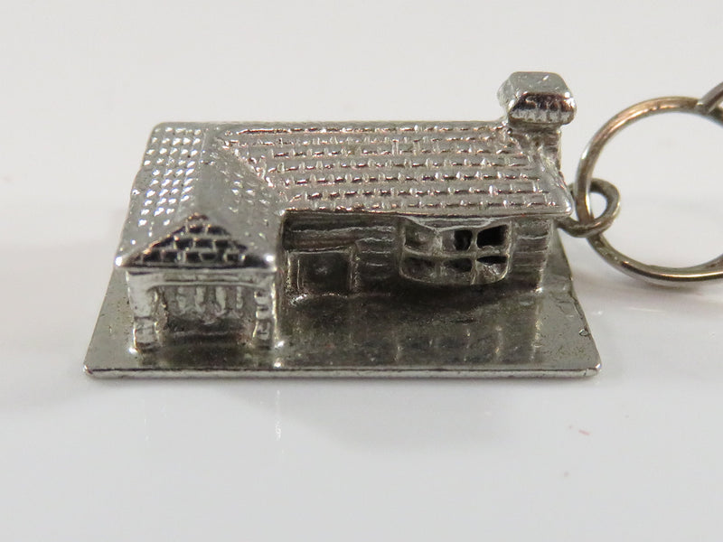 Vintage 1965 Sterling Silver Ranch Style House Charm