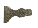 Victorian Cast Iron Wall Mounted Paper Holder for Important Documents — front view