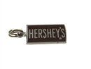 Vintage Sterling Silver Hershey's Candy Bar Enamel Charm — Sterling Silver, Silver — front view