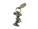 Vintage Mickey Mouse Sterling Silver Charm With Walt Disney Prod Tag — Sterling Silver, Silver — front view