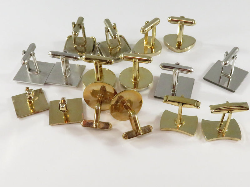 Pre-owned Instant Cufflink Collection For Him Vintage 8 Sets of Cufflinks Fine Condition