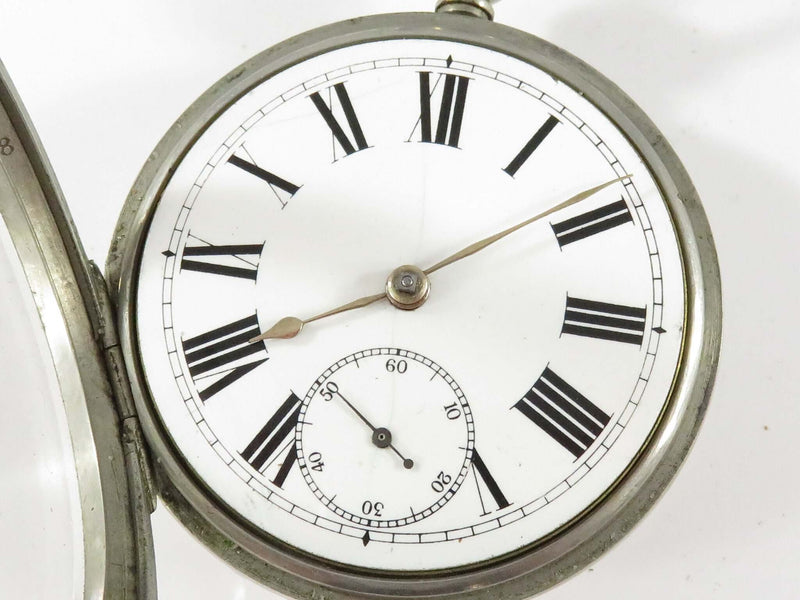 c1893 Waltham 18s Home Watch Co Model 1883 7j Key Wind Watch Case Open Face