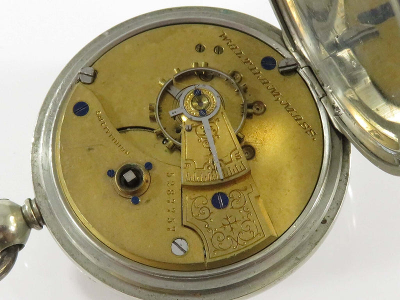 c1893 Waltham 18s Home Watch Co Model 1883 7j Key Wind Watch Case Open Face