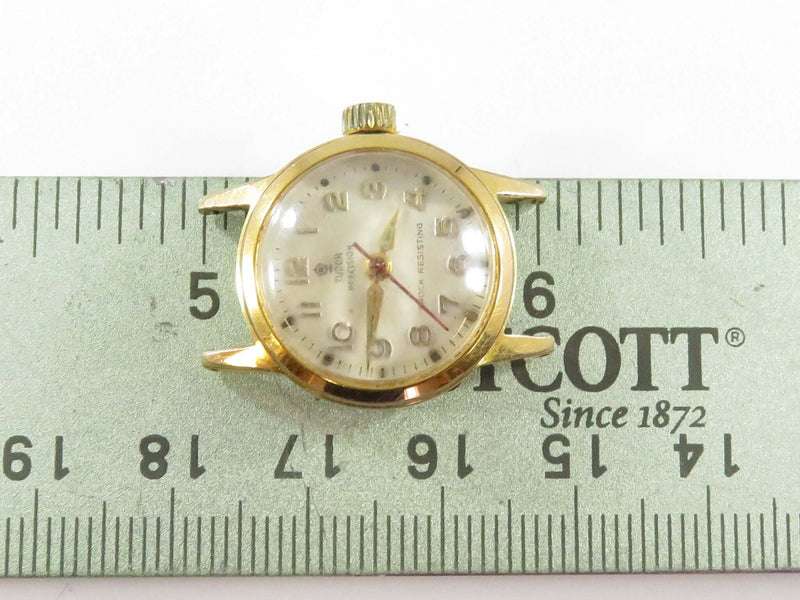 c1963 Women's Tudor 17 Rubies Ref. 7020 Manual Wind Shock Resisting Wrist Watch for Restoration