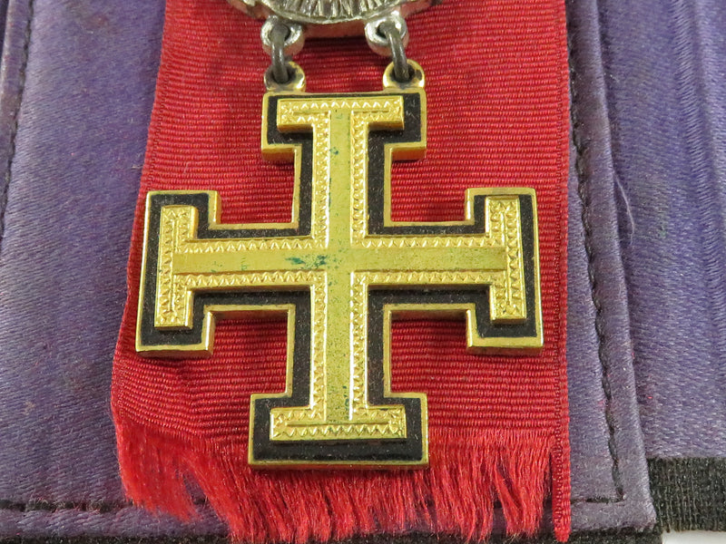 Massachusetts Consistory Medal Freemason 32nd Degree Masonic Medal 1929