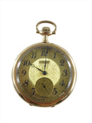 Circa 1904 Waltham Colonial Series Grade 1420 15J 14s Pocket Watch GF Case