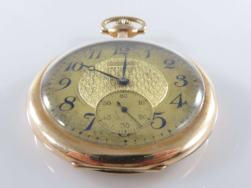 Circa 1904 Waltham Colonial Series Grade 1420 15J 14s Pocket Watch GF Case