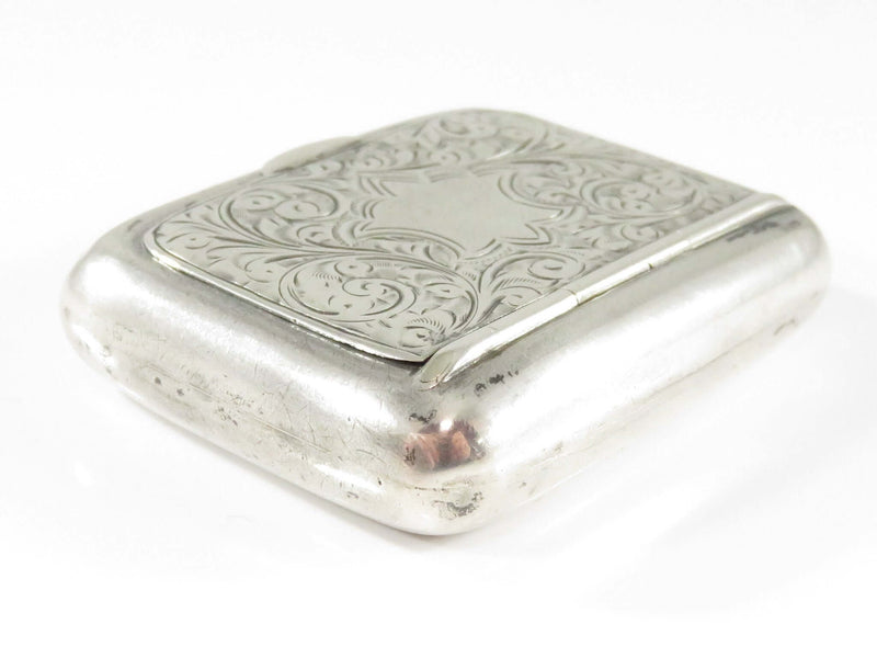 1906 Sterling Silver Trinket Box, Stash Box, Pill Box by Samuel M Levi Birmingham UK