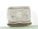 1906 Sterling Silver Trinket Box, Stash Box, Pill Box by Samuel M Levi Birmingham UK product image for Just Stuff I Sell, clear front view, neutral background, original listing photo, optimized descriptive alt text, centered composition variant 8