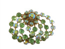 Vintage Rhinestone Sparkling Haute Couture Brooch by Lisa 2 3/8" Wide x 1 7/8" High — Jewelry & Watches:Fashion Jewelry:Pins
