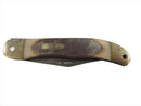 Vintage Old Timer Schrade 1230T Folding Pocket Knife For Parts or Repair — front view