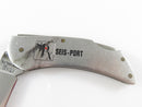 SPX Seis-Port Exploration Archeological Survey Seismograph Zippo Pocket Knife product image for Just Stuff I Sell, clear front view, neutral background, original listing photo, optimized descriptive alt text, centered composition variant 4