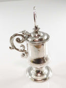 Antique Sterling Silver Trophy Topper Cup Letter C For Scrap or Repurpose product image for Just Stuff I Sell, clear front view, neutral background, original listing photo, optimized descriptive alt text, centered composition variant 3