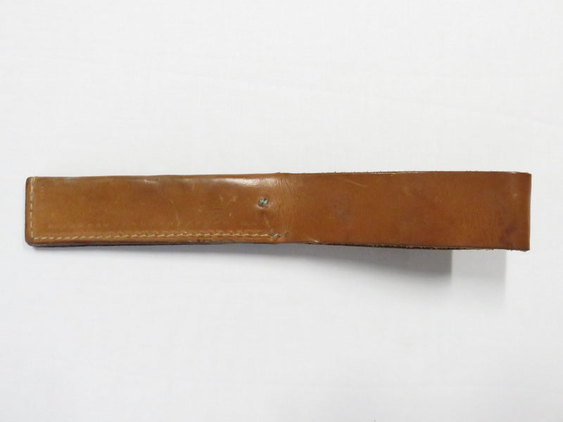 Vintage Robeson 9" Sword Helmet & Shield Leather Sheath For Hunting Knife Dagger