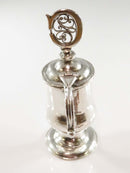 Antique Sterling Silver Trophy Topper Cup Letter C For Scrap or Repurpose product image for Just Stuff I Sell, clear front view, neutral background, original listing photo, optimized descriptive alt text, centered composition variant 6