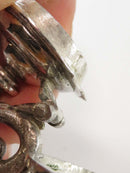 Antique Sterling Silver Trophy Topper Cup Letter C For Scrap or Repurpose product image for Just Stuff I Sell, clear front view, neutral background, original listing photo, optimized descriptive alt text, centered composition variant 10