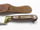 Vintage Restaurant La Cabana Knife & Leather Sheath Tome Industria Argentina product image for Just Stuff I Sell, clear front view, neutral background, original listing photo, optimized descriptive alt text, centered composition variant 4