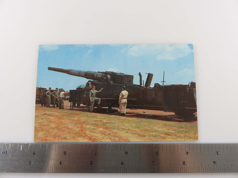 280mm Atomic Cannon Fort Bragg Fayetteville North Carolina Unused Postcard