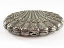 Antique Silvered Shell Form Coin Purse Possibly Grand Tour Souvenir 2 3/4 x 2 product image for Just Stuff I Sell, clear front view, neutral background, original listing photo, optimized descriptive alt text, centered composition variant 3