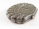 Antique Silvered Shell Form Coin Purse Possibly Grand Tour Souvenir 2 3/4 x 2 product image for Just Stuff I Sell, clear front view, neutral background, original listing photo, optimized descriptive alt text, centered composition variant 4