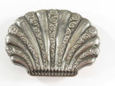 Antique Silvered Shell Form Coin Purse Possibly Grand Tour Souvenir 2 3/4 x 2 product image for Just Stuff I Sell, clear front view, neutral background, original listing photo, optimized descriptive alt text, centered composition variant 5