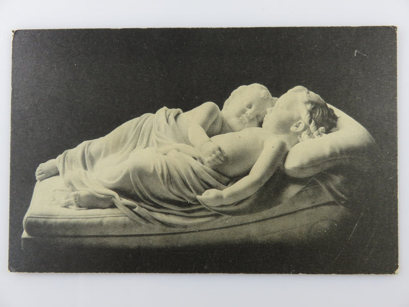 Sleeping Children William Henry Rinehart Smithsonian Institution Meriden Gravure