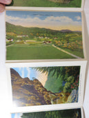 Souvenir of Great Smoky Mountains National Park Circa 1940's Linen Postcard Fold product image for Just Stuff I Sell, clear front view, neutral background, original listing photo, optimized descriptive alt text, centered composition variant 9