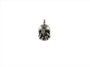 3D Sterling Silver Jonah in the Whale Bible Story Charm Nice Detail — Sterling Silver, Silver — front view