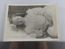 Cute Little Girl Black & White Circa 1940 Vintage Photograph 7" x 5" product image for Just Stuff I Sell, clear front view, neutral background, original listing photo, optimized descriptive alt text, centered composition variant 2