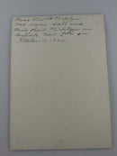 3 Named Woman Sitting on Wall Black & White 1942 Vintage Photograph 7" x 5" product image for Just Stuff I Sell, clear front view, neutral background, original listing photo, optimized descriptive alt text, centered composition variant 2