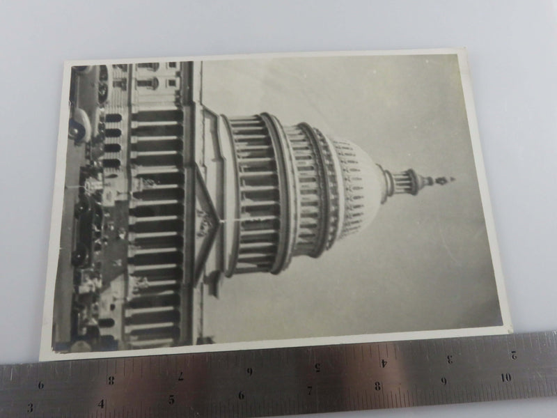July 1940 The Capital Building Washington DC Black & White 1940 Vintage Photogra