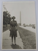 July 1940 Washington Monument Washington DC Black & White Vintage Photograph 7" x 5" — Pearl — front view