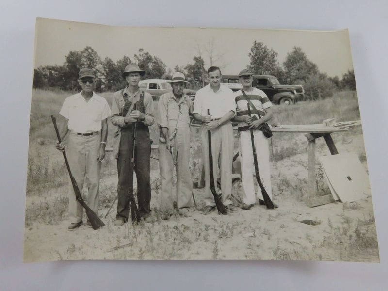 Lloyd P Oliver Muzzle Loading Clan Campbell MO Vintage Black & White Photograph