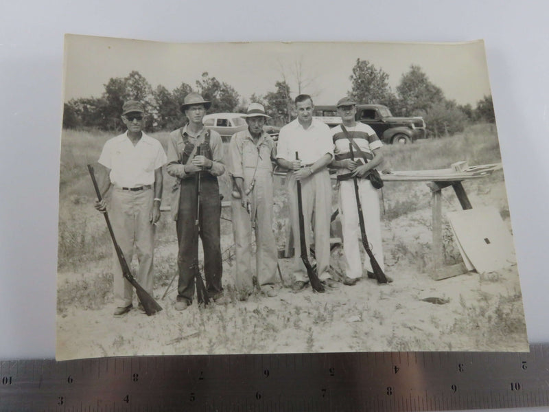 Lloyd P Oliver Muzzle Loading Clan Campbell MO Vintage Black & White Photograph