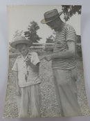 Lloyd P Oliver, Young Boy Fishing Campbell MO Vintage Black & White Photograph 7 product image for Just Stuff I Sell, clear front view, neutral background, original listing photo, optimized descriptive alt text, centered composition