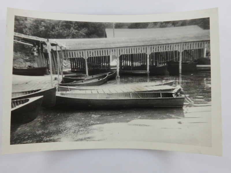 The Boat House at Gore's Landing Rice Lake Ontario September 1940 Photograph 6"