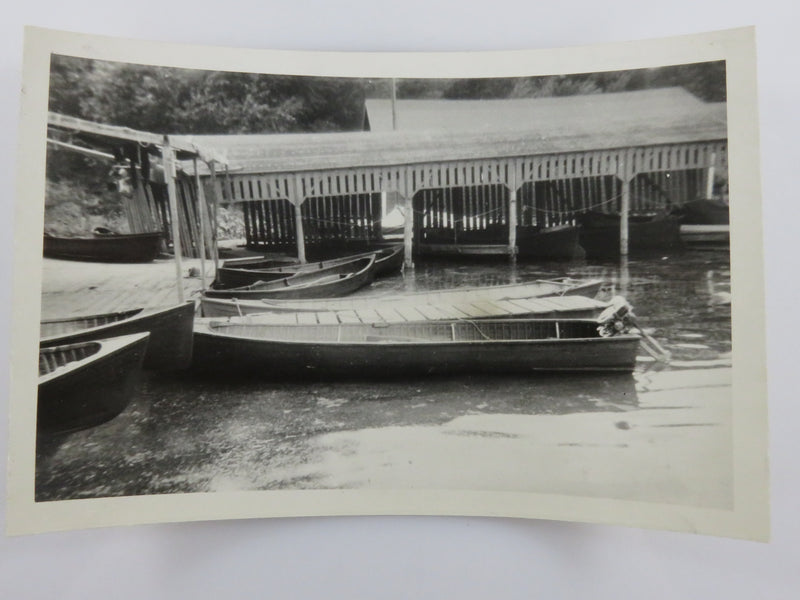 The Boat House at Gore's Landing Rice Lake Ontario September 1940 Photograph