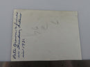 1931 Pete Brown & Friend Stink Eye Windsor Ontario Black & White Photograph back side