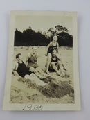 Point Pelee Beach Group Photo McIntyre James 1930 Black & White Photograph 3 1/2 product image for Just Stuff I Sell, clear front view, neutral background, original listing photo, optimized descriptive alt text, centered composition