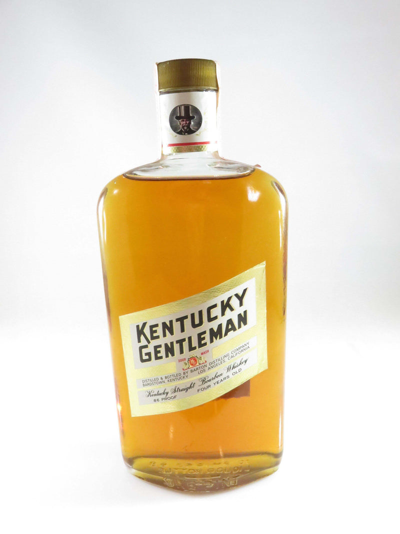 Circa 1972/73 Kentucky Gentleman Straight Bourbon Whiskey Local Pickup Only - Just Stuff I Sell