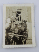 Farmers Loading Wagon Brantford Ontario 1938 B & W Photograph 3 1/2" x 2 1/2" product image for Just Stuff I Sell, clear front view, neutral background, original listing photo, optimized descriptive alt text, centered composition