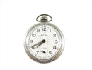 Westclox Bull's Eye Mechanical Pocket Watch Type 3 Running Dollar Pocket Watch - Just Stuff I Sell